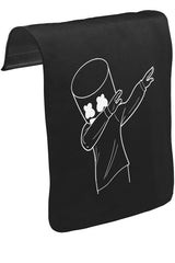 Marshmallow - XX Unisex Siyah Tak-Çıkar Postacı Çanta Kapağı CK-1552
