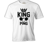 Table Tennis - King of Ping Pong White Men's Tshirt