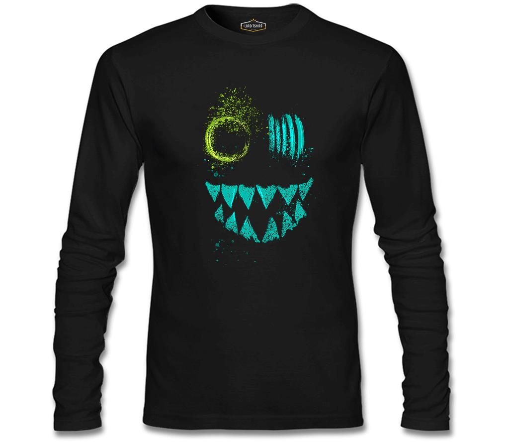 Mask - Monster Black Men's Sweatshirt