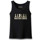 Master of Chess and Chess Pieces Black Men's Athlete