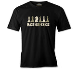 Master of Chess and Chess Pieces Black Men's Tshirt