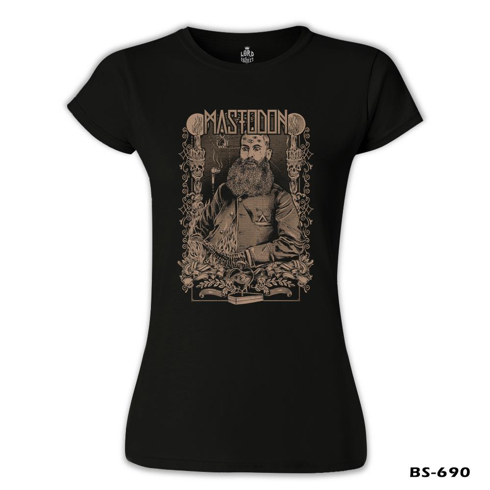 Mastodon 2 Siyah Kadın Tshirt