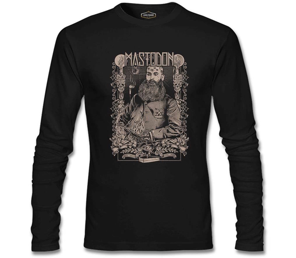 Mastodon 2 Siyah Erkek Sweatshirt