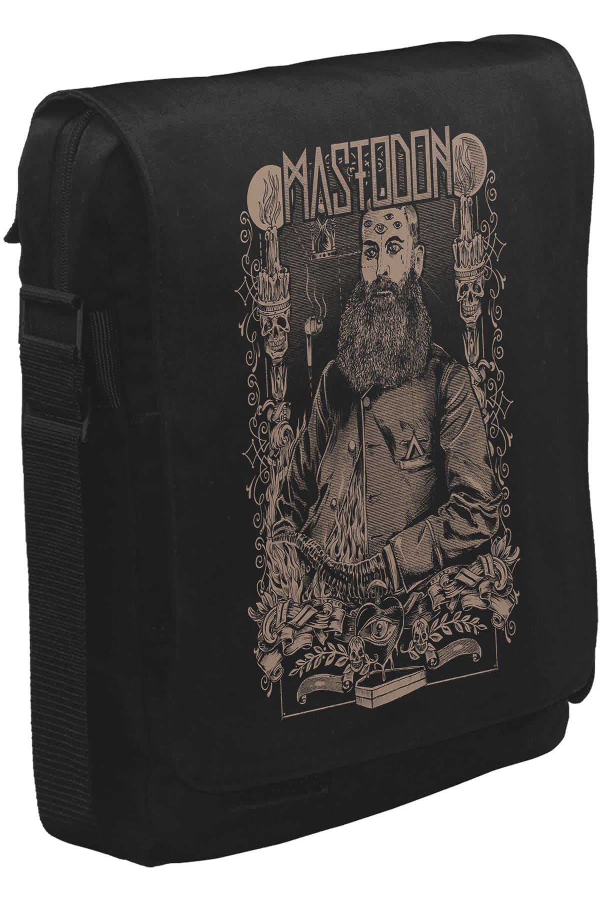 Mastodon 2 Unisex Siyah Postacı Çanta
