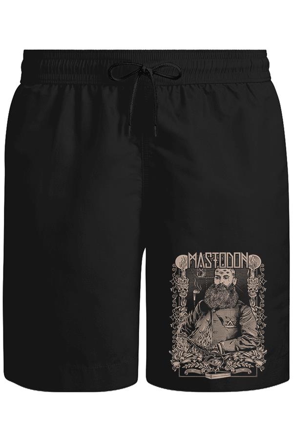 Mastodon 2 Unisex Siyah Şort