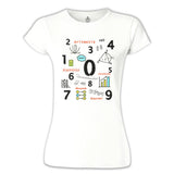 Mathematics - Arithmetic White Women's Tshirt