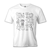 Mathematics - Basics White Men's Tshirt