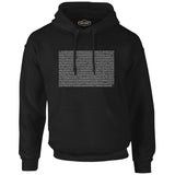 Mathematics - Pi 0 Black Men's Zipperless Hoodie