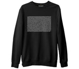 Mathematics - Pi 0 Black Men's Thick Sweatshirt