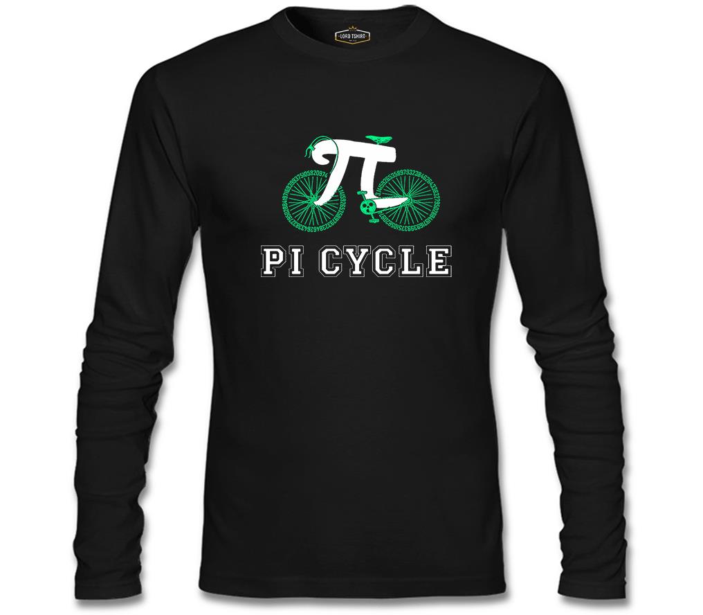 Matematik - Pi 1 Siyah Erkek Sweatshirt