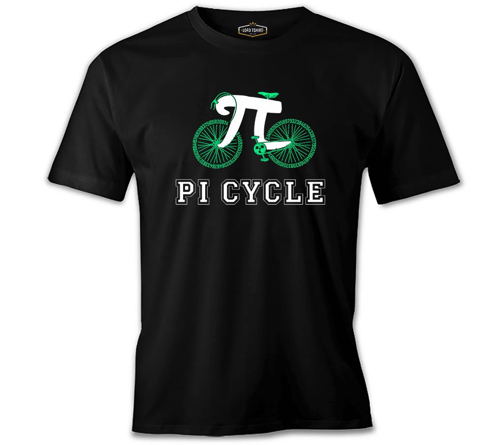 Matematik - Pi 1 Siyah Erkek Tshirt