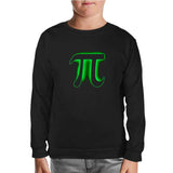 Mathematics - Pi 10 Black Kids Sweatshirt