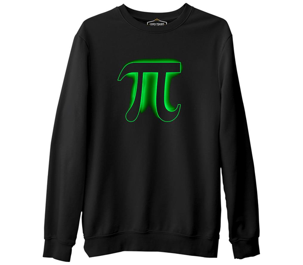 Mathematics - Pi 10 Black Men's Thick Sweatshirt