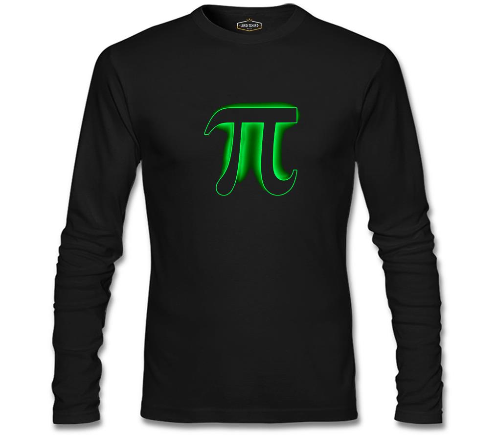 Matematik - Pi 10 Siyah Erkek Sweatshirt