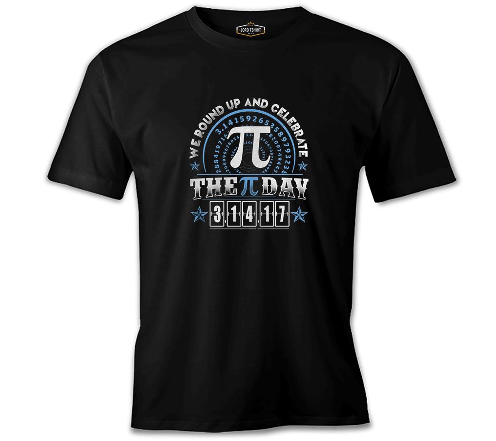 Mathematics - Pi 12 Black Men's Tshirt