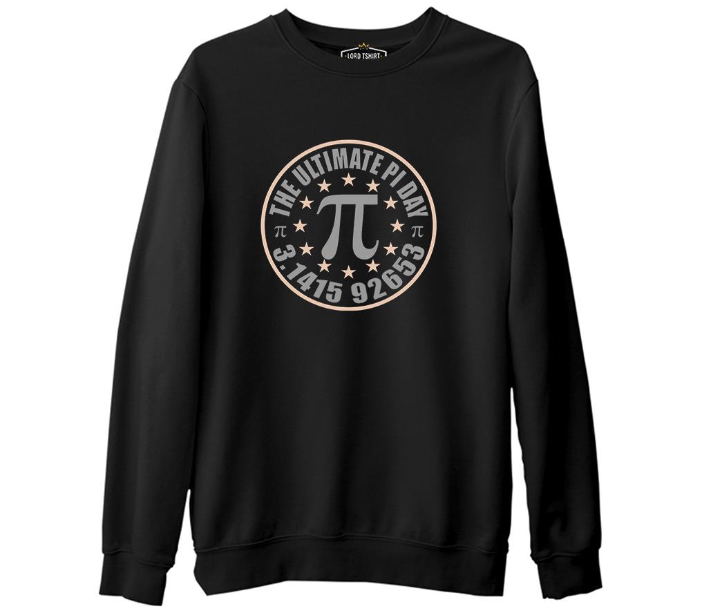 Mathematics - Pi 13 Black Men's Thick Sweatshirt