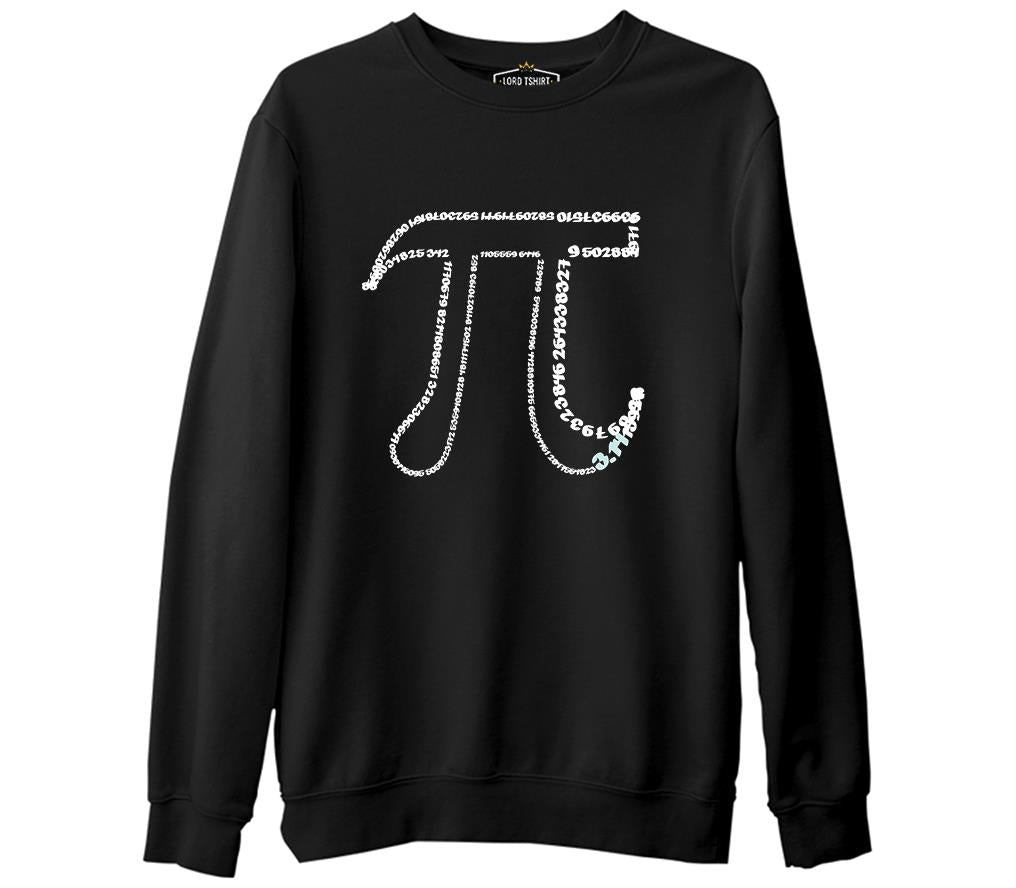 Mathematics - Pi 14 Black Men's Thick Sweatshirt