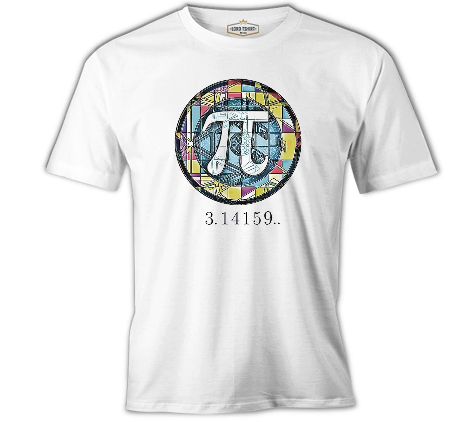 Mathematics - Pi 15 White Men's T-Shirt