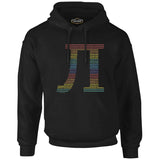Mathematics - Pi 15 Black Men's Zipperless Hoodie
