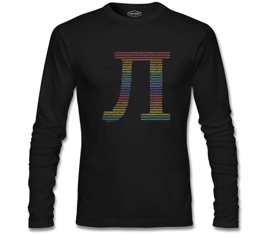 Mathematics - Pi 15 Black Men's Sweatshirt
