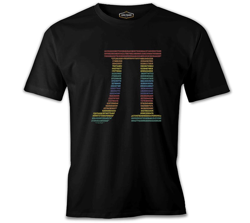 Mathematics - Pi 15 Black Men's Tshirt