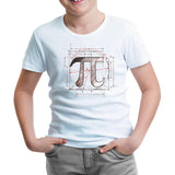 Mathematics - Pi 19 White Kids Tshirt