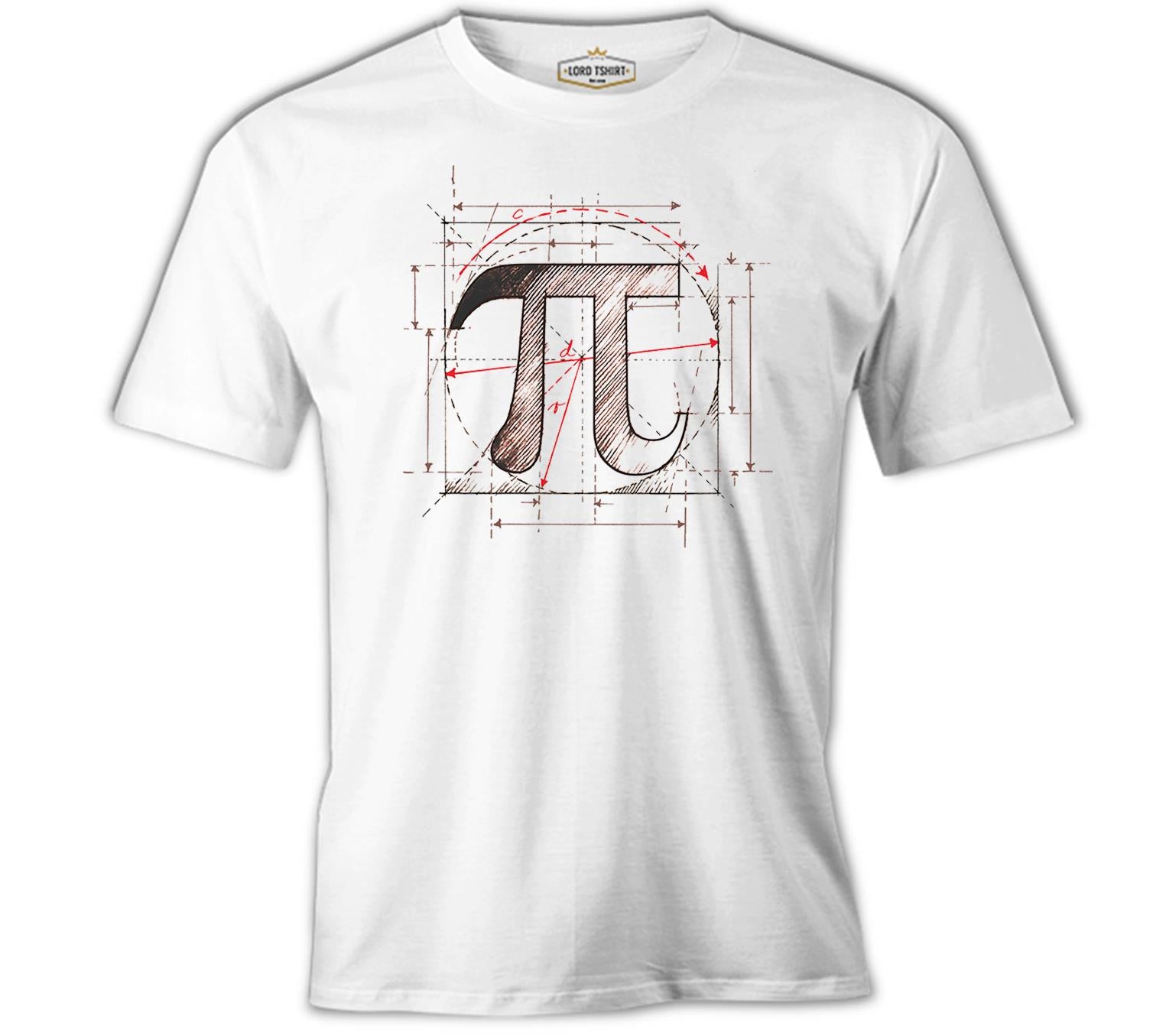 Mathematics - Pi 19 White Men's Tshirt