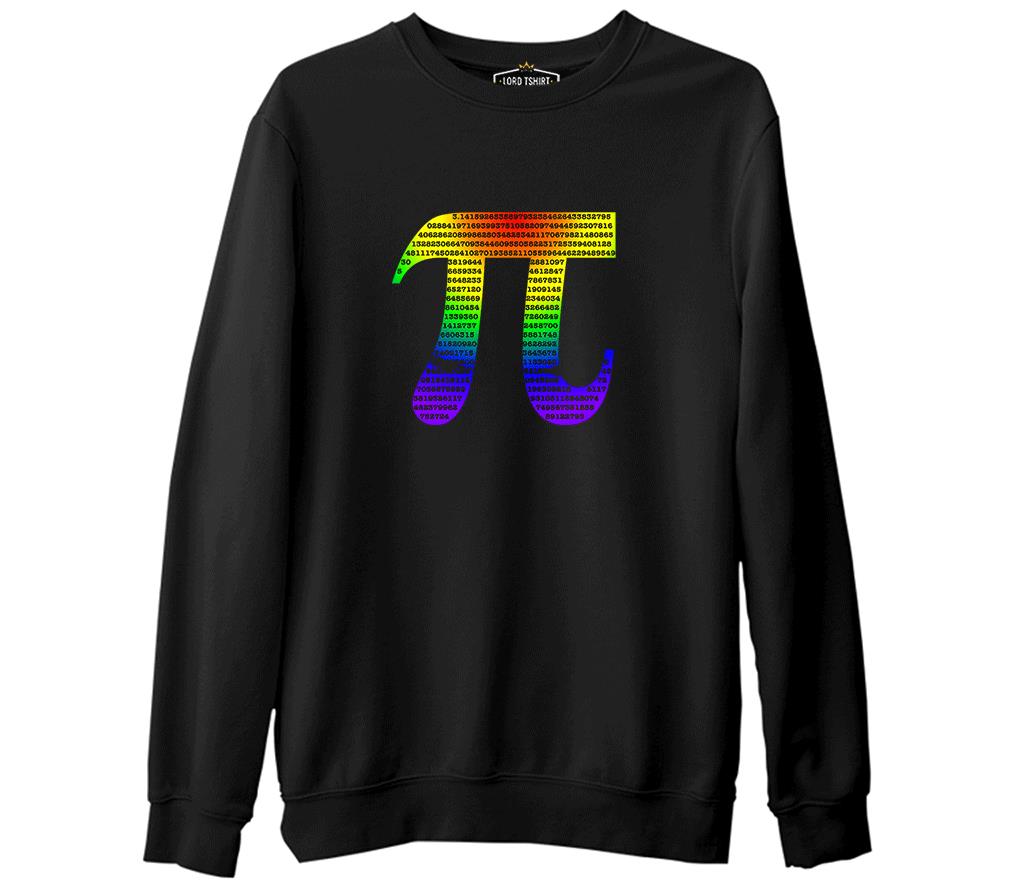 Mathematics - Pi 2 Black Men's Thick Sweatshirt