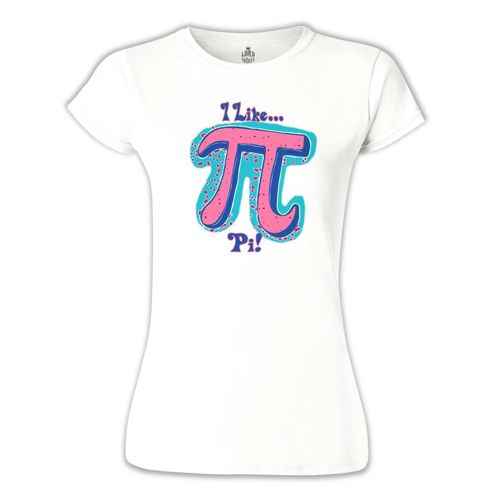Matematik - Pi 21 Beyaz Kadın Tshirt