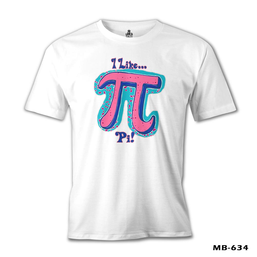 Matematik - Pi 21 Beyaz Erkek Tshirt