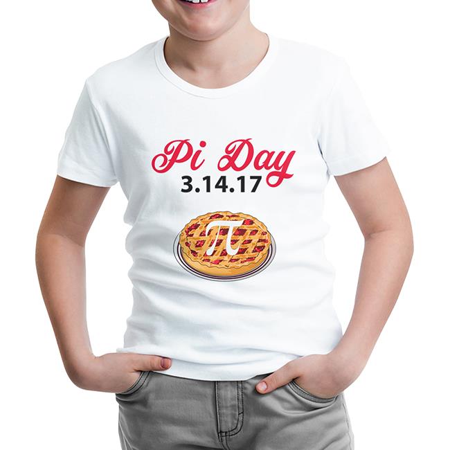 Matematik - Pi 24 Beyaz Çocuk Tshirt