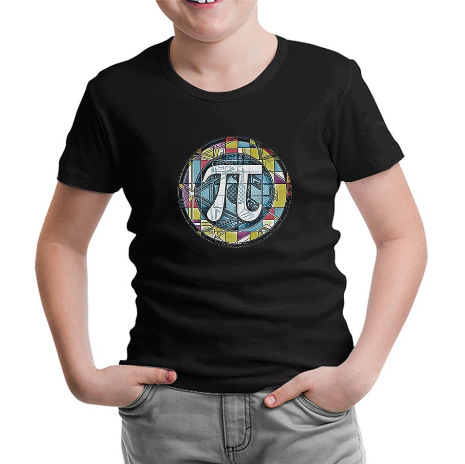Mathematics - Pi 5 Black Kids Tshirt
