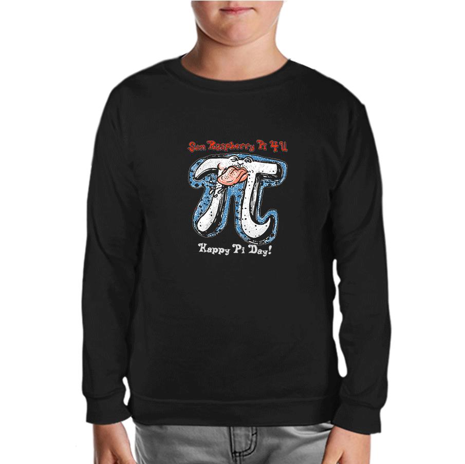Matematik - Pi 6 Siyah Çocuk Sweatshirt