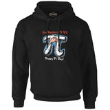 Matematik - Pi 6 Siyah Erkek Fermuarsız Kapşonlu