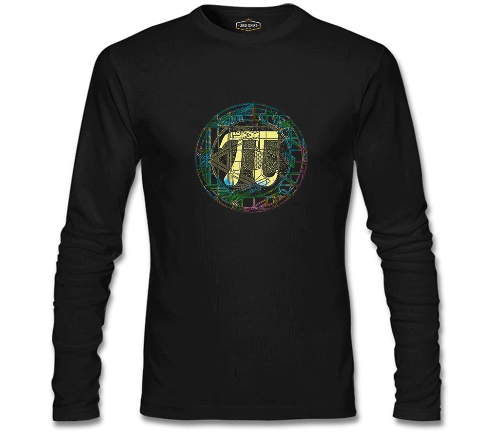 Matematik - Pi 7 Siyah Erkek Sweatshirt