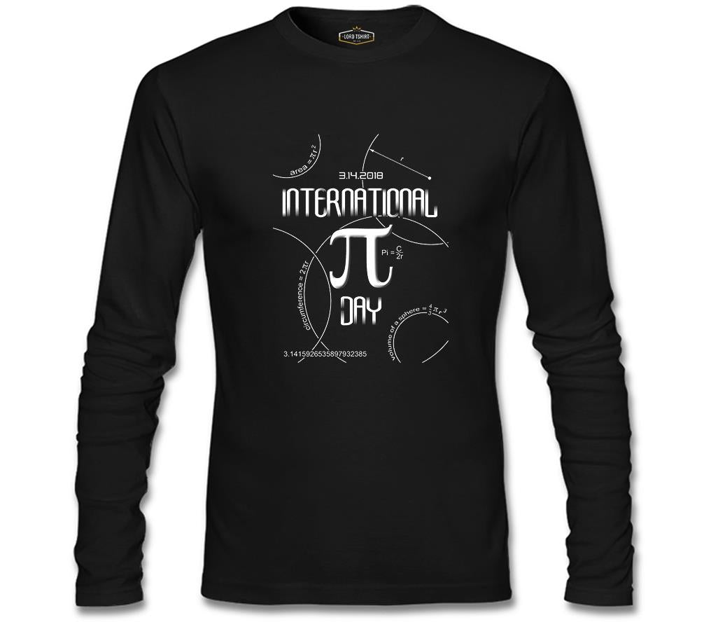Matematik - Pi 8 Siyah Erkek Sweatshirt