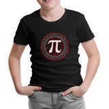 Mathematics - Pi 9 Black Kids Tshirt