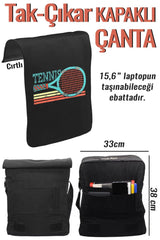 Matematik - Pi III Unisex Siyah Postacı Çanta