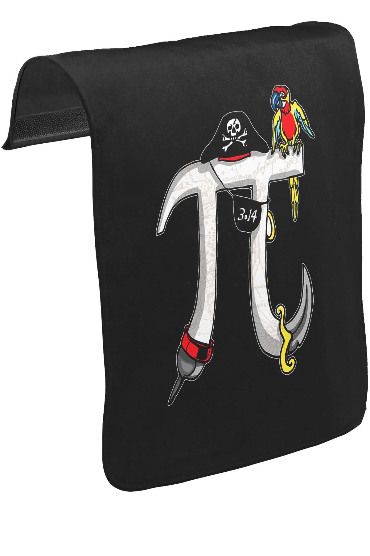 Matematik - Pi IV Unisex Siyah Tak-Çıkar Postacı Çanta Kapağı CK-1301