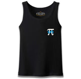 Matematik - Pi Sonsuz İşareti Logo Siyah Erkek Atlet