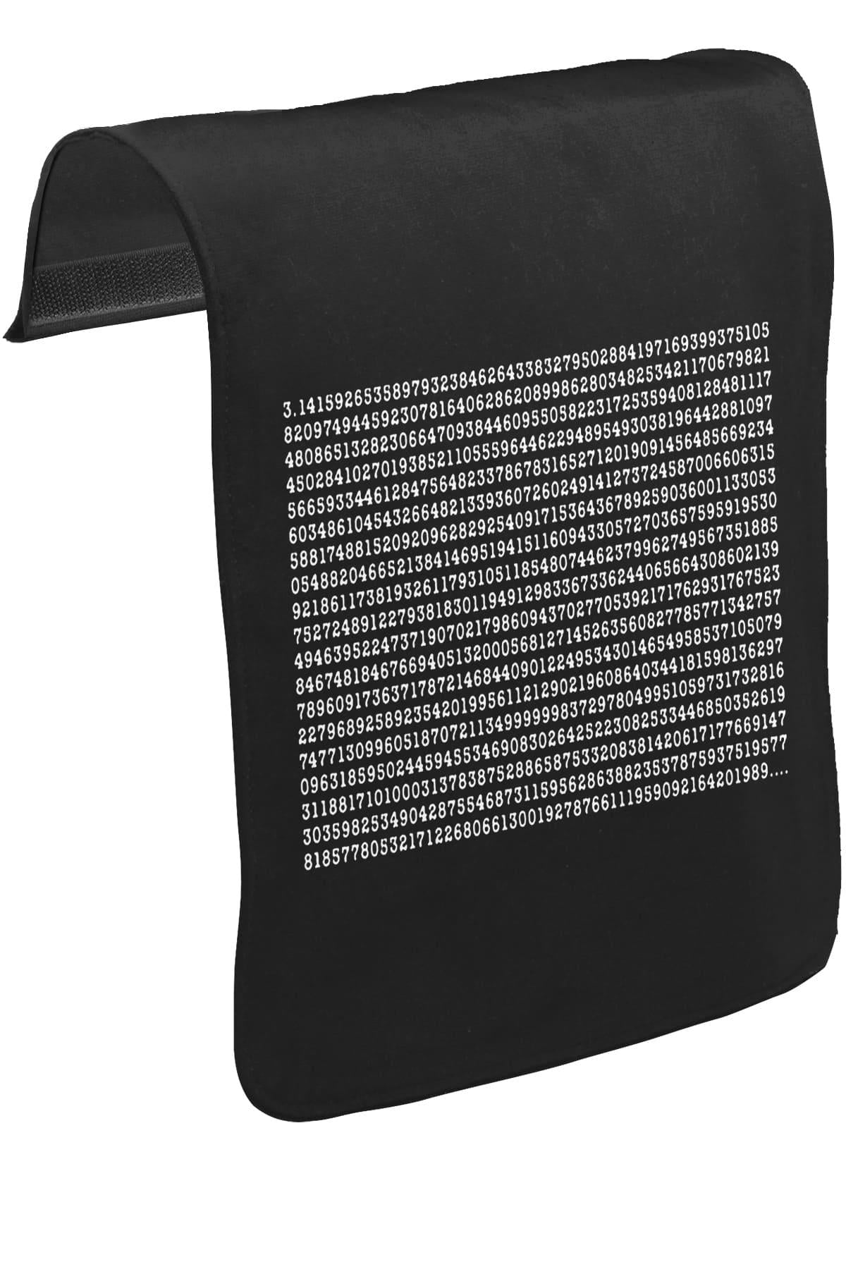 Math - Pi Unisex Black Removable Messenger Bag Cover CK-1297 