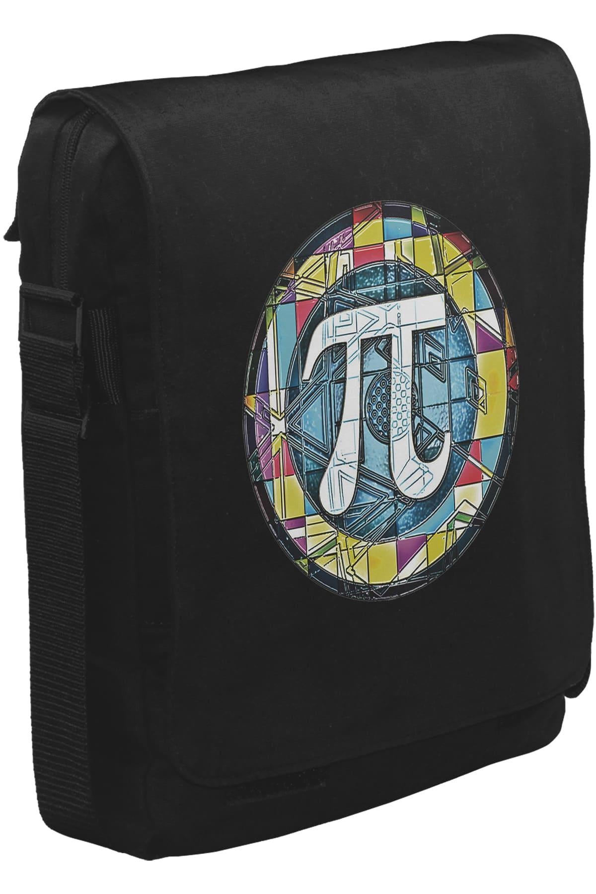 Matematik - Pi V Unisex Siyah Postacı Çanta
