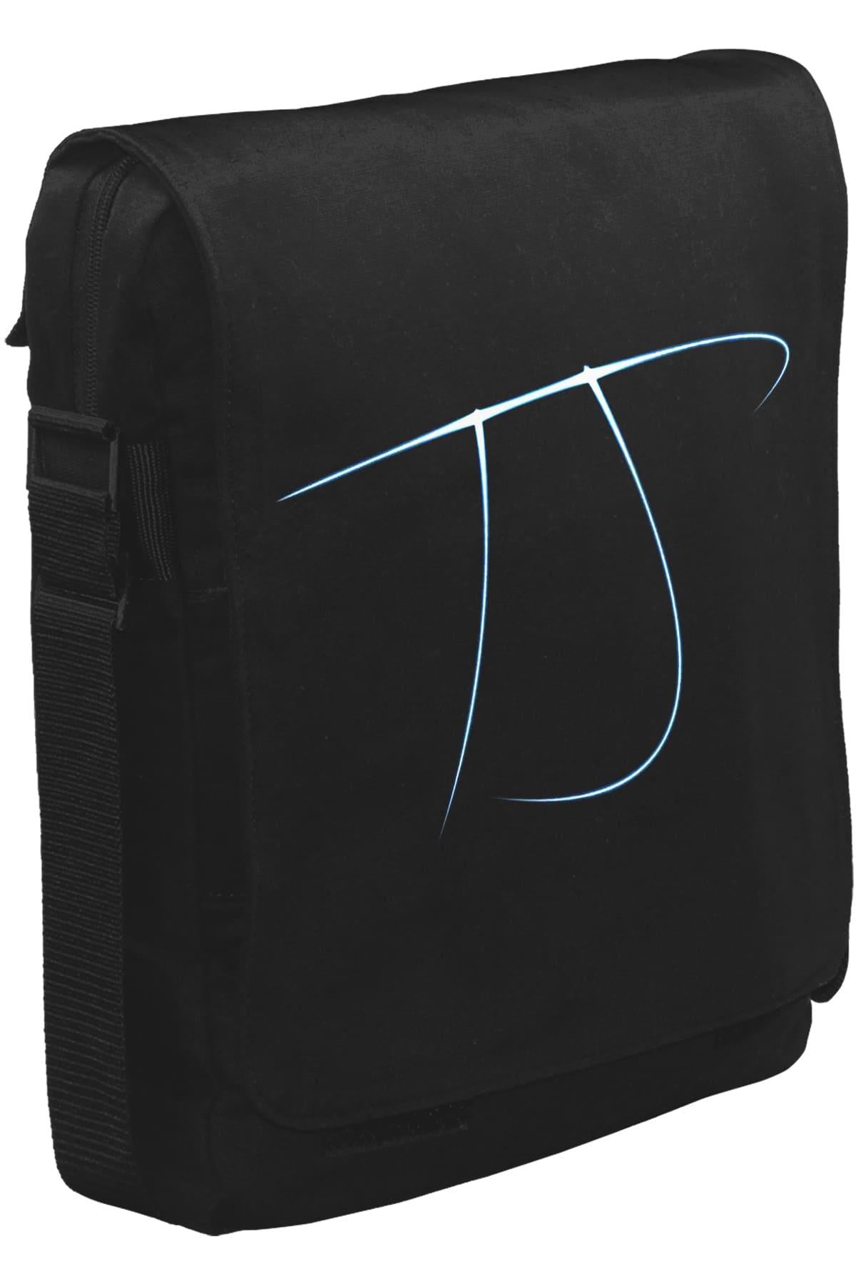 Matematik - Pi XI Unisex Siyah Postacı Çanta