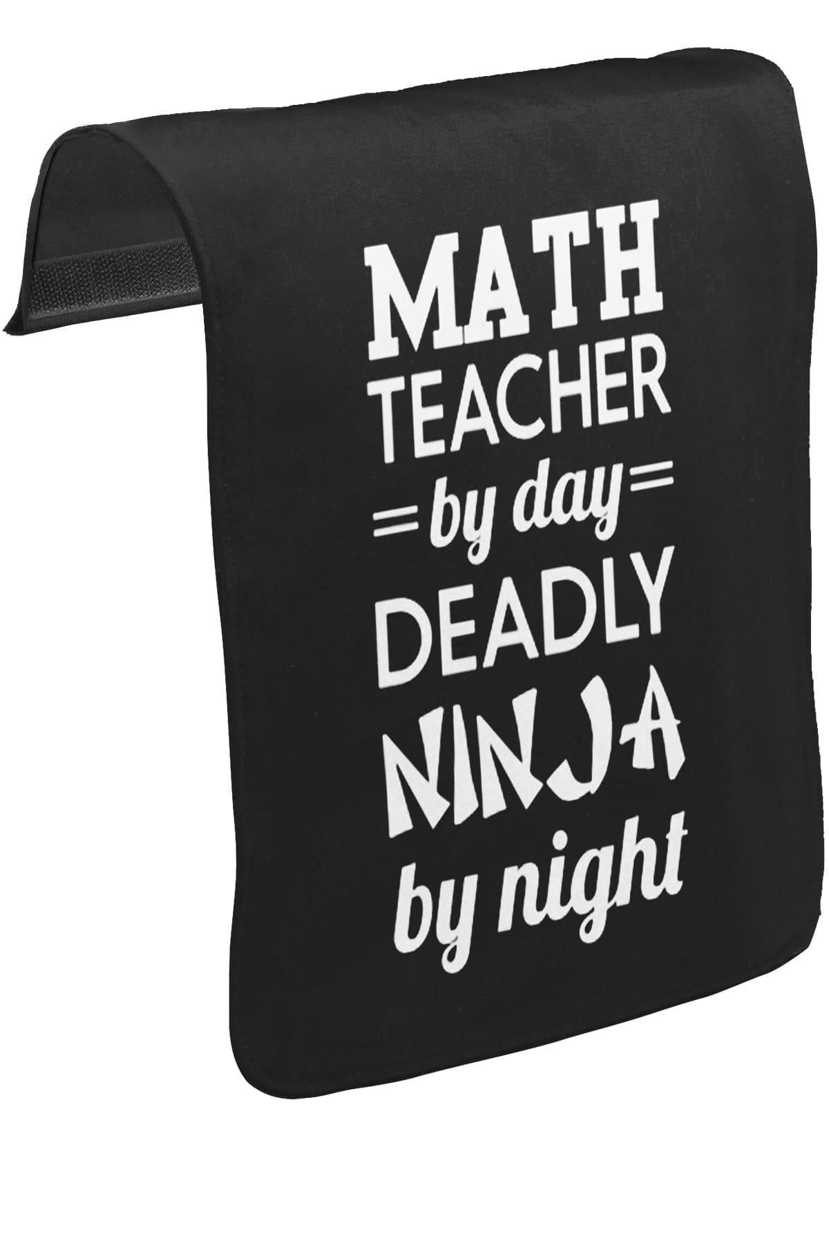 Math Teacher by Day Unisex Black Removable Messenger Bag Cover CK-1230 