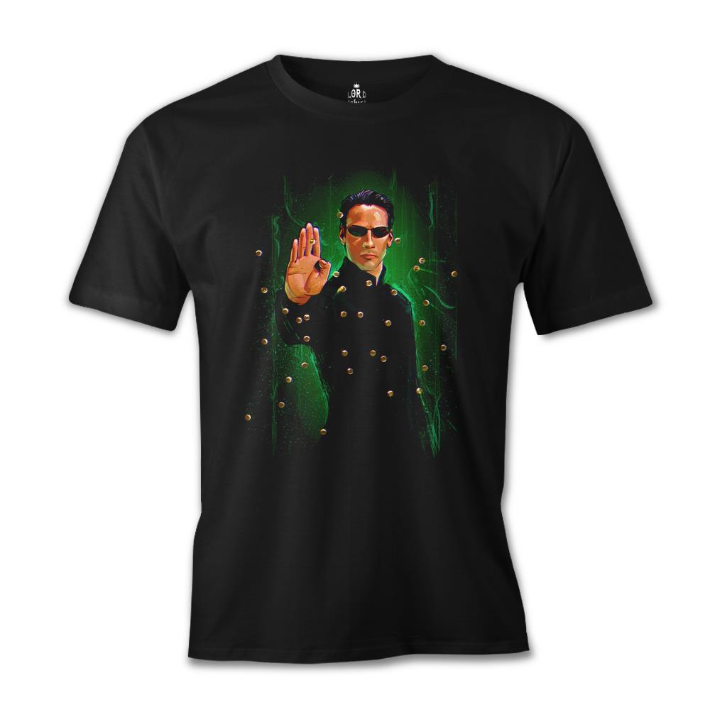 Matrix - Bullets Siyah Erkek Tshirt