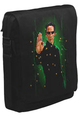 Matrix - Bullets Unisex Siyah Postacı Çanta