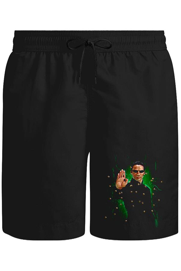Matrix - Bullets Unisex Black Shorts 