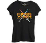 May the Fourth Chose Your Side Black Women's Tshirt