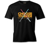 May the Fourth Chose Your Side Black Men's Tshirt