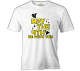May the Fourth with Ships and Stars White Men's Tshirt 